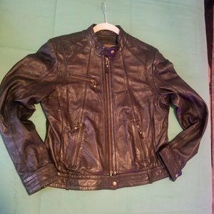 Marc New York by Andrew Marc Leather Biker Jacket